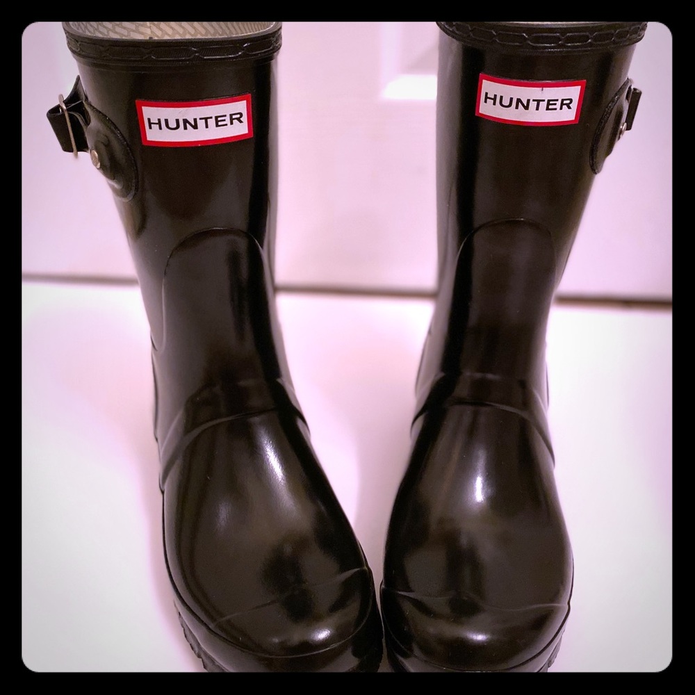 Hunter classic short rain boot